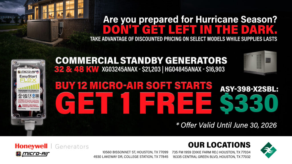 Honeywell Standby Generators