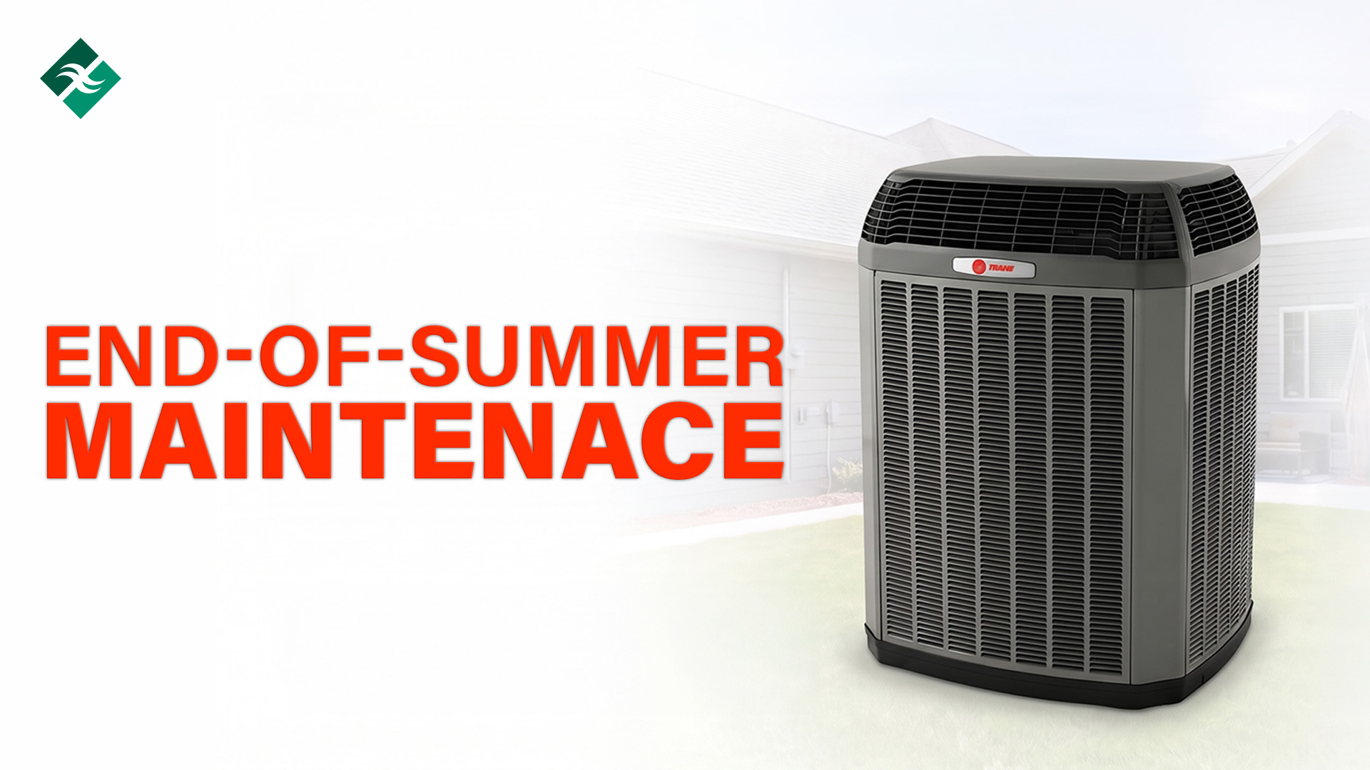 End of summer AC maintenance