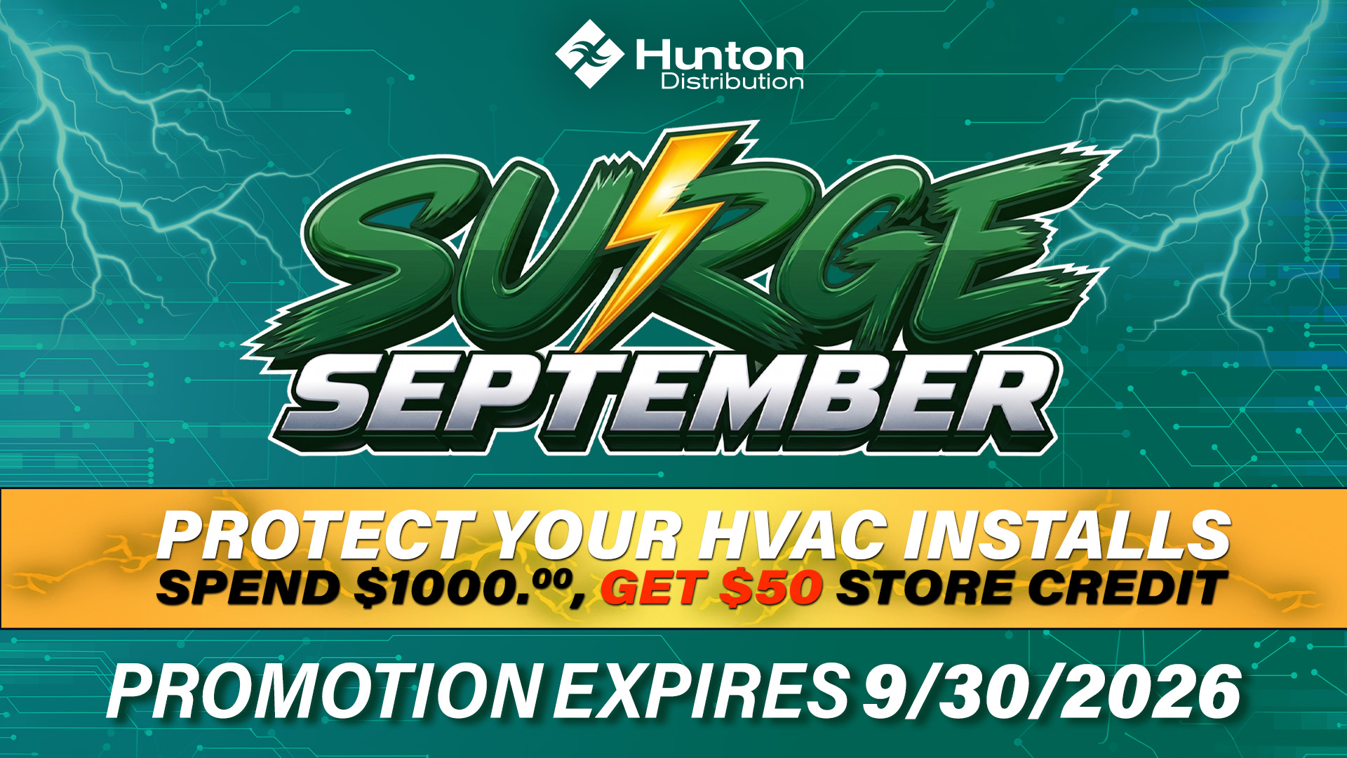 HVAC surge protection